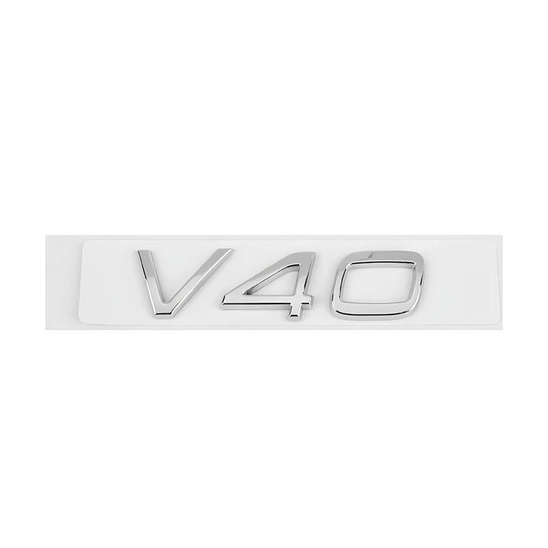 1PCS Car R DESIGN Emblem Badge 3D ABS Letter Sticker for Volvo XC60 XC90 XC40 V40 S60 S90 Auto Trunk Fender Exterior Accessories