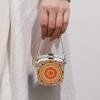 Peacock Diamond Painting Mirror Organizer Box Mini DIY Diamond Art Makeup Bag 5D Diy Coin Purse for Earrings Necklace Rings
