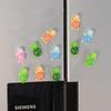 1 Pcs Creative New Mini Size Cute Turtle Refrigerator Magnet Kitchen Office Whiteboard Decoration Tortoise Refrigerator Magnet