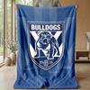 Coperta in Pile Flanella Canterbury-Bankstown Bulldogs Coperta Calda e Accogliente per Divano Letto Viaggio Uso in Tutte le Stagioni