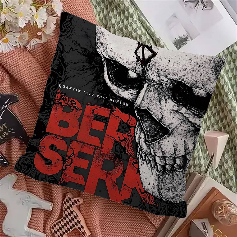 Anime B-berserk Pillow Anime Pillow Sofa Bed Head Pillow Cover Cushion Cover 45x45 Cm Fashion