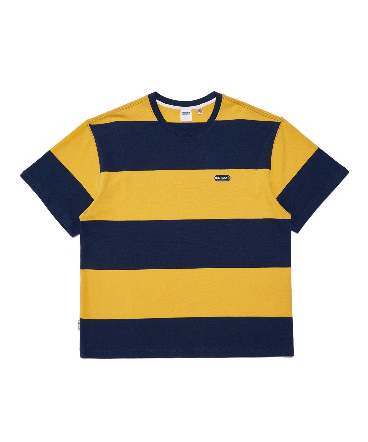Outdoor Products Border Stripe T-Shirts Blue/Navy