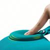 Press-inflatable U-shaped Pillow, Neck Support Pillow, Travel Essential, Neck Foldable, Portable Flocked-blow Travel Pillow, U-shaped Pillow