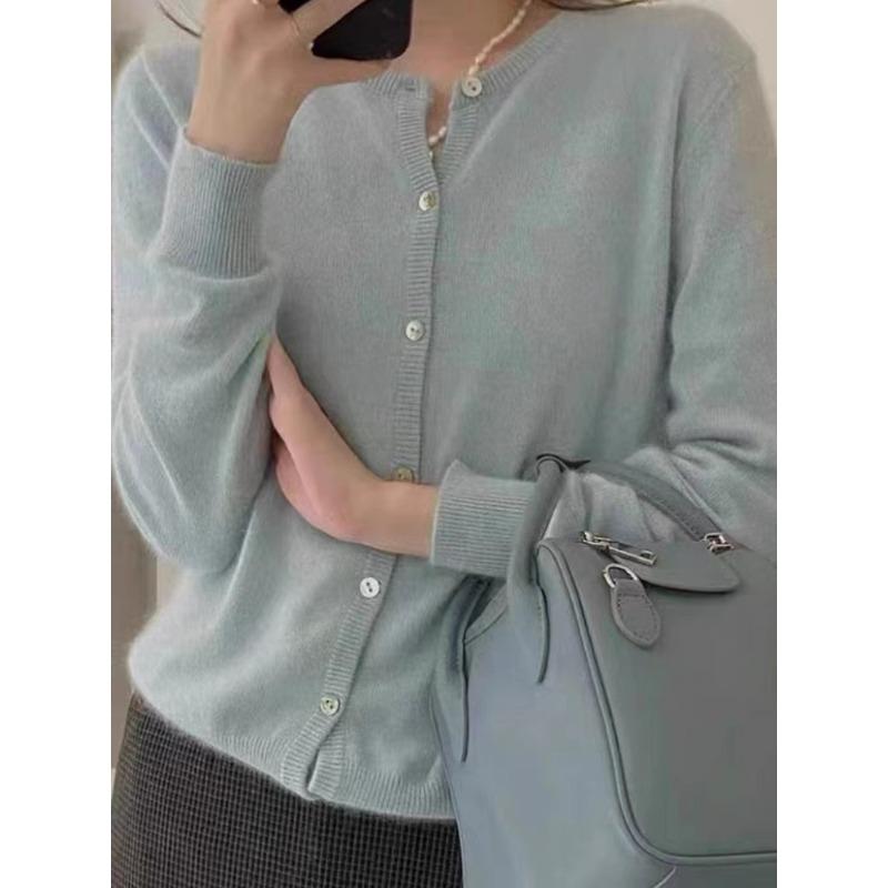 

Осень и зима Супер огонь мягкий ветер короткое пальто основа с дизайном чувство меньшинства енот мех вязаный кардиган свитер для женщин One size