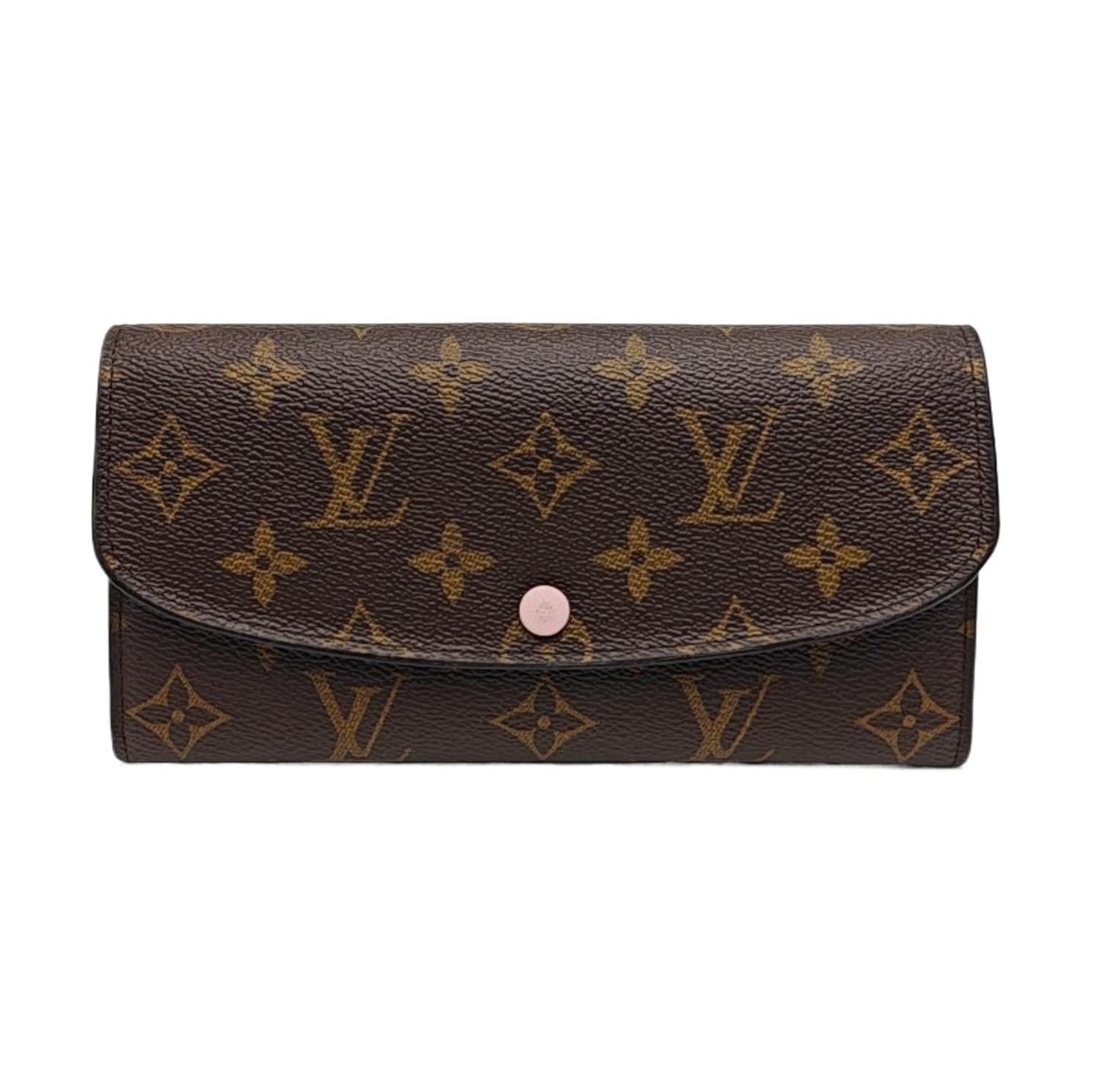 [Pre-Owned] Louis Vuitton Emilie Wallet `Brown