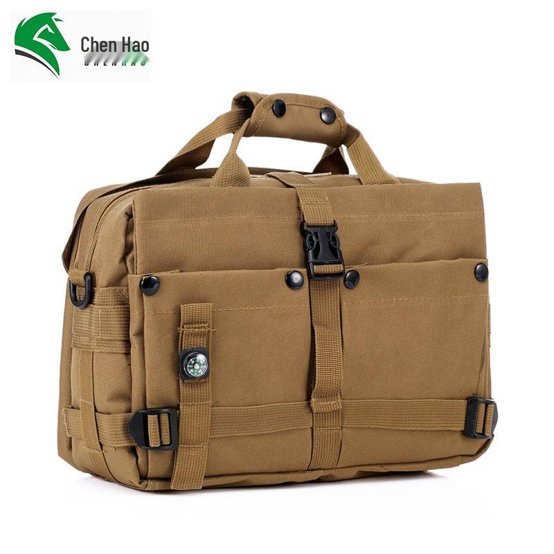 Chenhao Tactical Messenger Bag: Outdoor Military-Style, Single Compartment Backpack for Photography & Electronics.