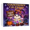 2025 Halloween Ghost Advent Calendar 2D Acrylic Cartoon Ghost Ornament Set 24 Days Cute Ghost Countdown Decoration for Home Parties