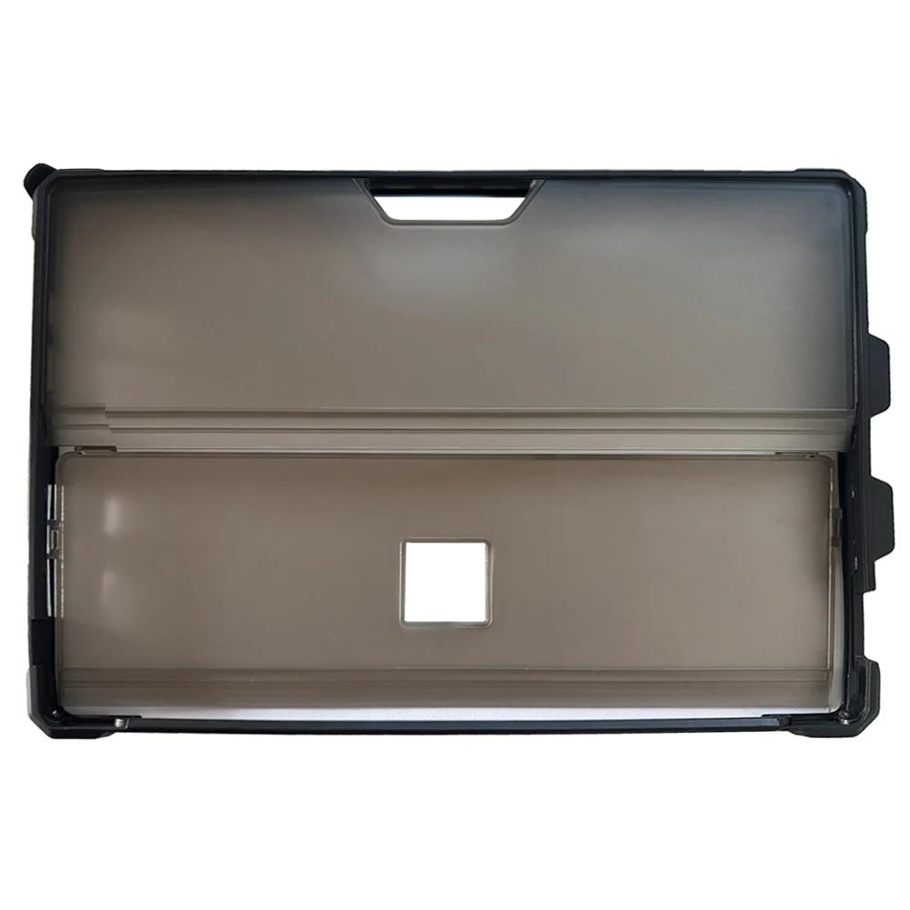 

Твердый чехол для Microsoft Surface Pro 11/10/9/8 13 дюймов, противоударная защитная накладка, совместимая с клавиатурой Type Cover серый