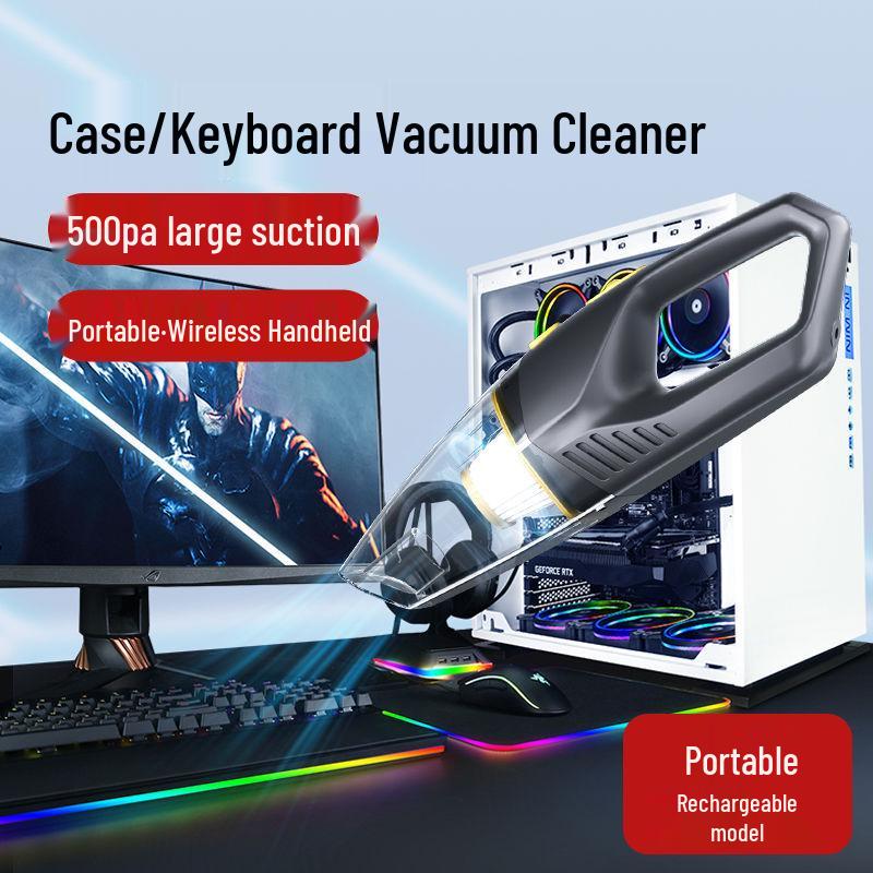 Wireless Car & Home Vacuum Cleaner: High-Power Suction, Portable Handheld for Sedan Interiors