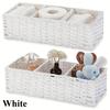 Handmade Paper Rope Storage Box, Toilet Tank Top Tissue Box Rack, Bathroom Storage Basket, Cosmetics Storage, Storage Box