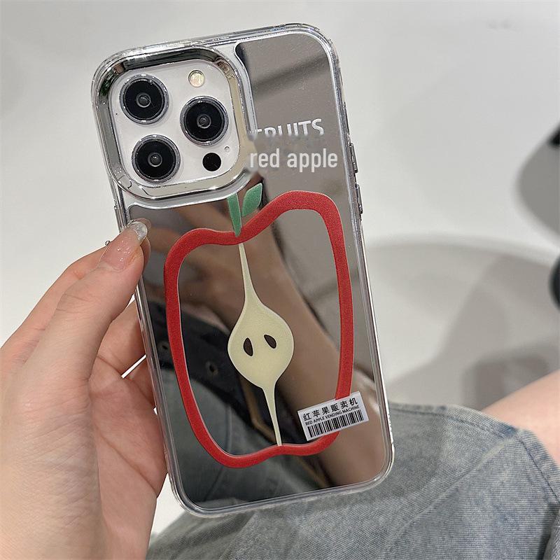 Zhitai iPhone 16 Pro Max Hülle - Kompatibel mit iPhone 15, 14 Pro, Silikon-TPU-Spiegel, passend für Apple XS.