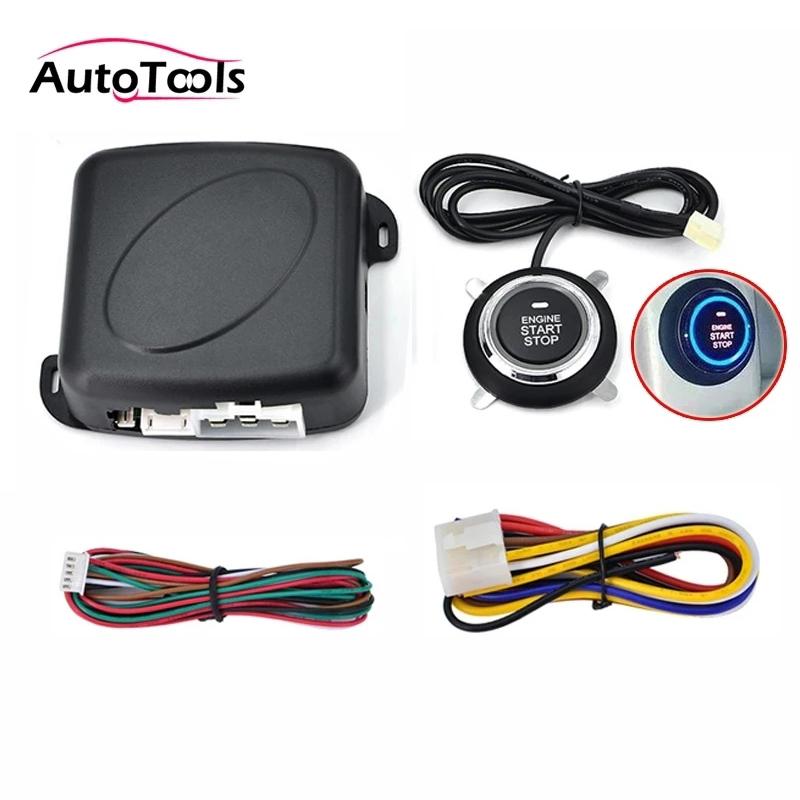 Car One START STOP Engine system Lock Ignition push button Keyless Entry Start button 12v car accessories autostart B Quality
