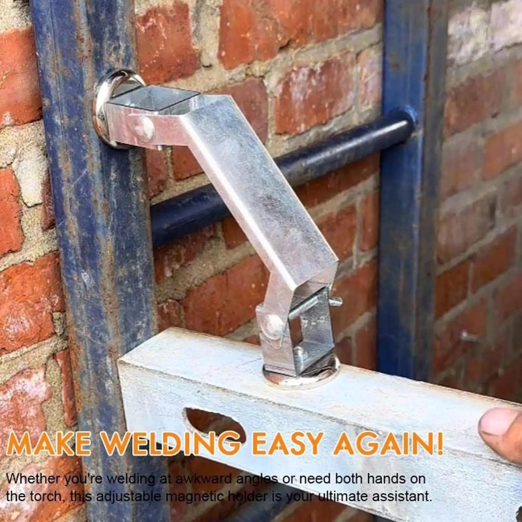 Adjustable 0-180 Degree Magnetic Welding Bracket with angles Hands 42 Magnets Soldering Holder for Metalworking Fabrication