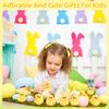 50Pcs Plush Chicks Keychain Large Fluffy Chicks Realistic Plush Chick Keychain Plu-Sh Pendant Easter Keyrings For Halloween, Chr