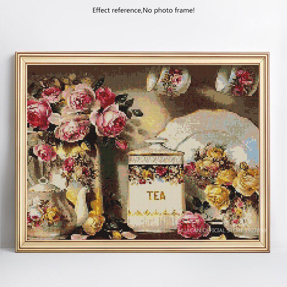 Diamond Painting 5D DIY Flower Rhinestone Diamond Brodery Cross Stitch