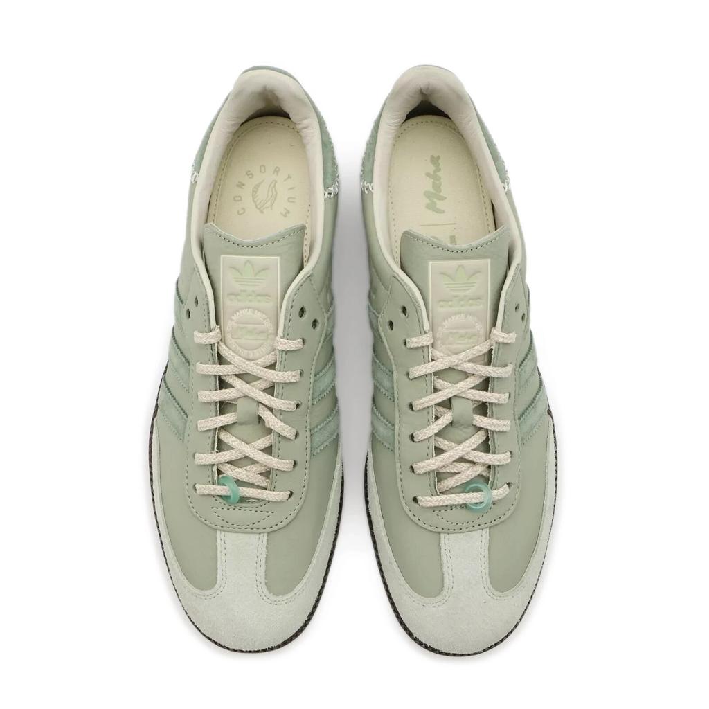 IE0967 Maha Adidas Originals Samba OG Half Green (Men's)