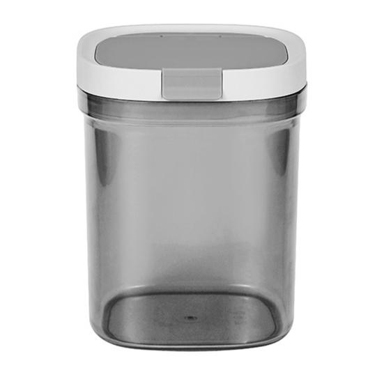 

800/1300/1800 мл кухонный герметичный ящик для хранения с магнитным соединением прозрачный герметичный замок герметичный пылезащитный влагозащищенный пищевой контейнер M коричневый