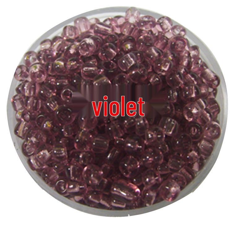 Transparent Glass Rice Beads for DIY Jewelry and Cross Stitch Clothing Accessories
