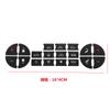 Car Interior Car Button Repair Sticker Key Ac Central Control Sticker Cd Broadcast Audio Button Repair Car Sticker