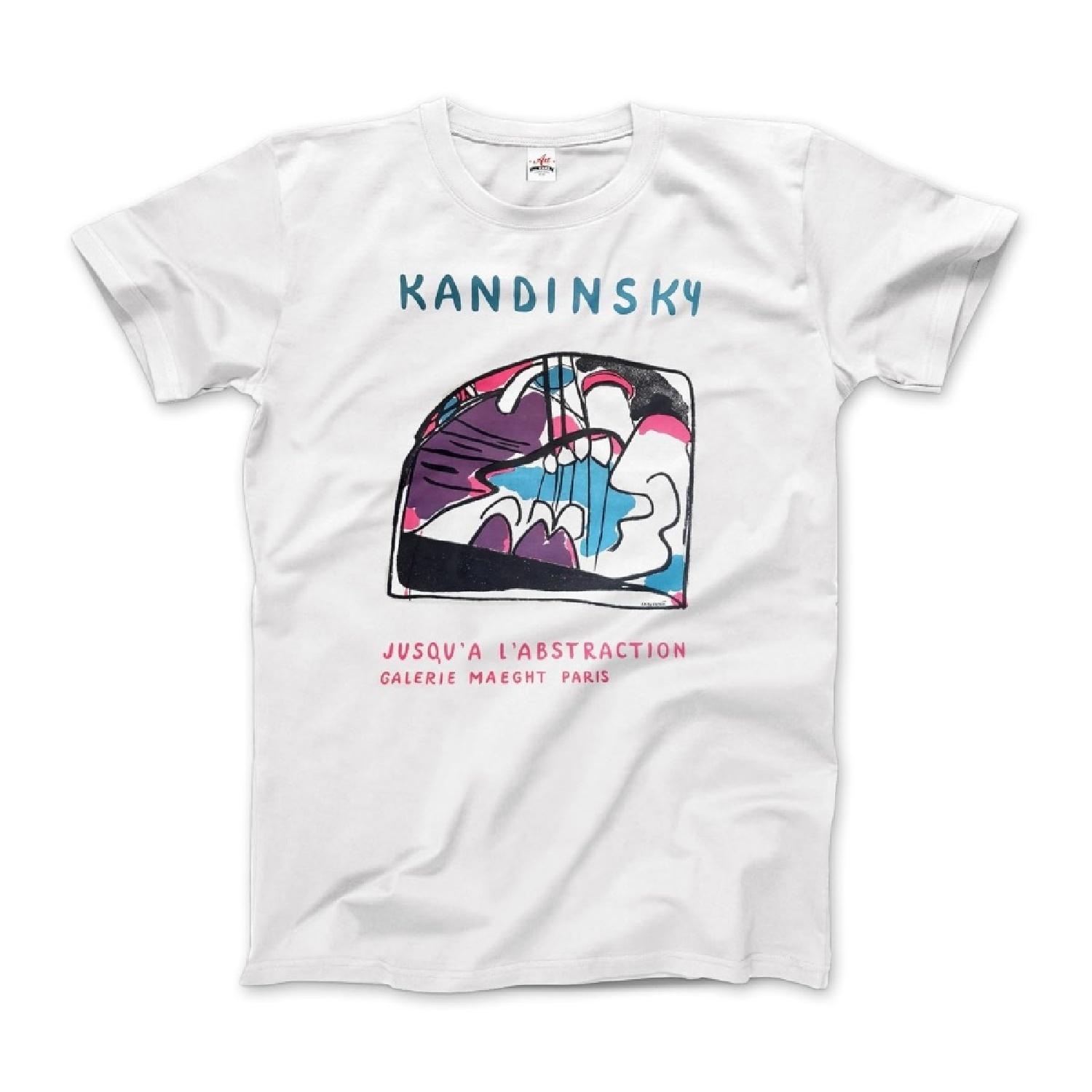 Wassily Kandinsky - Jusqu a l abstraction 1960 Artwork T-Shirt (Adults, Kids, Short & Long Sleeve) S