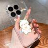 Case For Xiaomi17T 17Ultra Beautiful Flower Astronaut Anti-Fingerprint Transparent Shell For Xiaomi 17T 17 Ultra Coque Funda