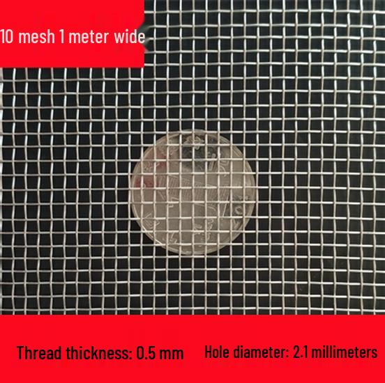 304 Edelstahlgewebe, 6-500 Maschen, Industrielles verdicktes Metalldrahtfilter.