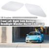 ACROPIX Front Left Right Side Bumper Headlight Washer Nozzle Cover Cap Fit for Porsche Cayenne 92A 2011-2014 NO.95862830200 - Pack of 2 White