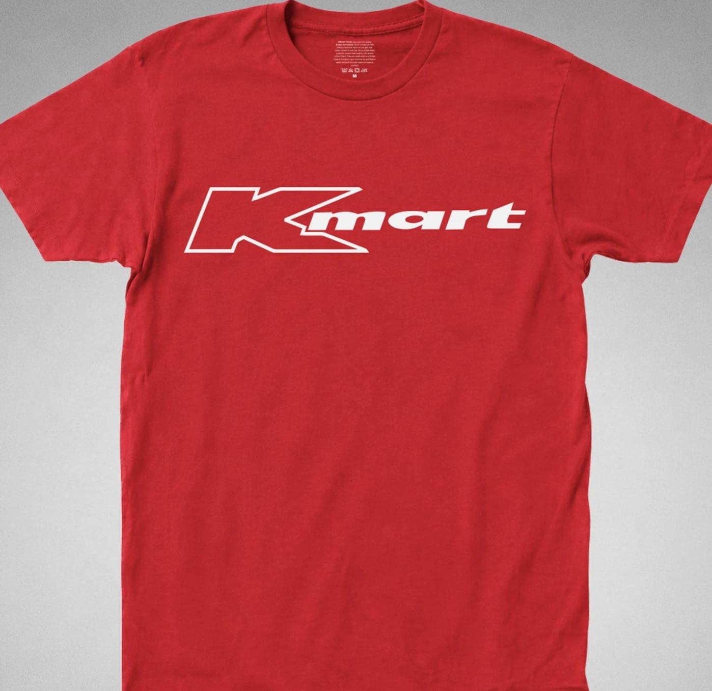 K MART T-SHIRT kmart retro 80s shopping blue light vintage logo nostalgia tee 90 XS