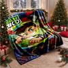Alien Heroes Ben 10 Cartoon Print blanket Flannel Blanket Soft Cozy Plush Throw for Sofa Bed Lightweight Home Decoration