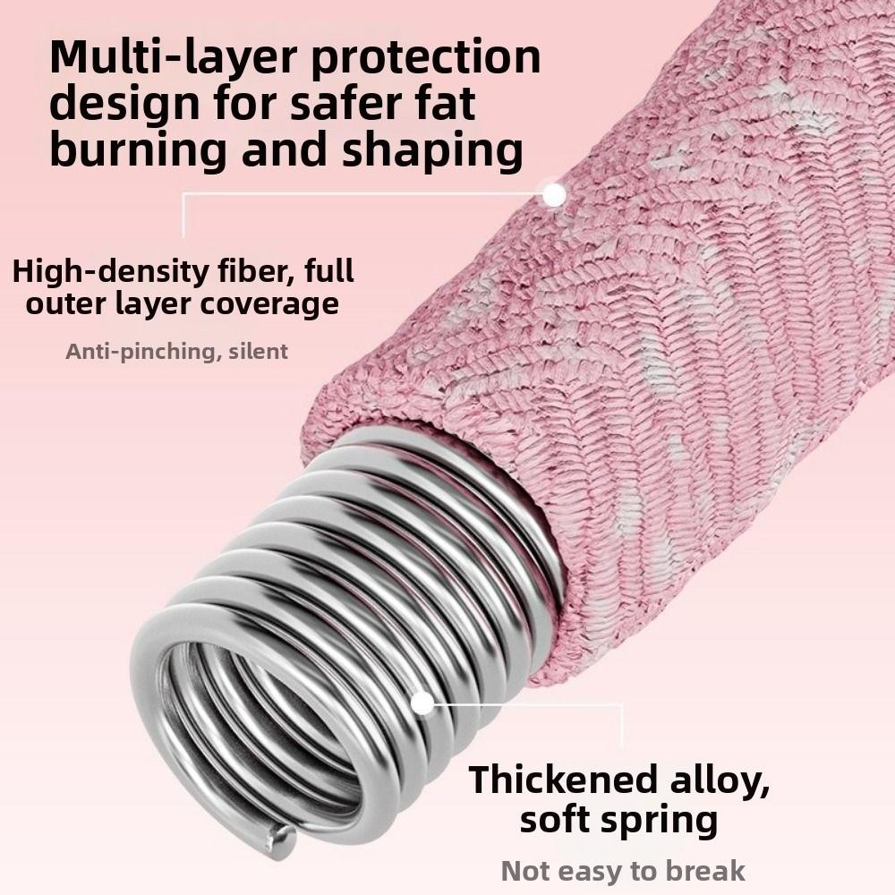 Lågbrusande fjäderrörsyogacirkel mjuk fjäderviktad fitnessring aerob träning