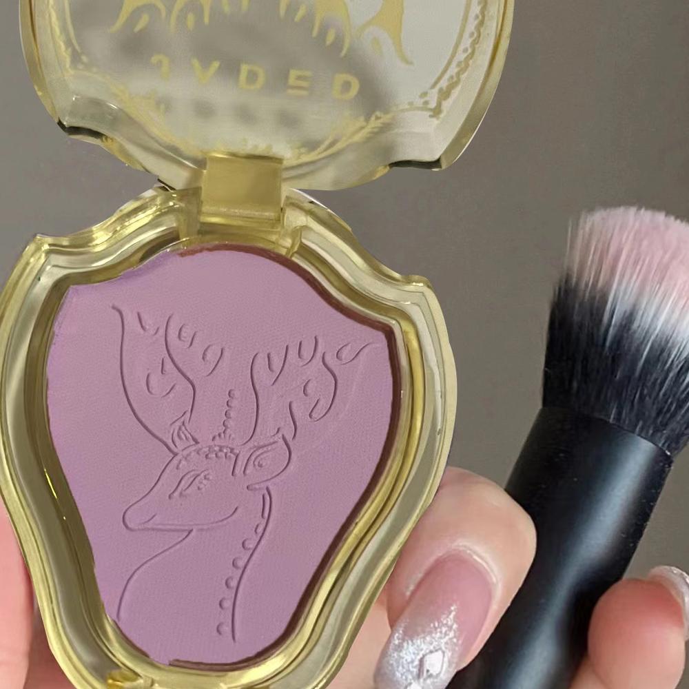 Fard de obraz monocrom Pure Wind Machiaj nud natural Mat Fin Flash Machiaj de lungă durată Fard de obraz de cerb fard de obraz Machiaj feminin