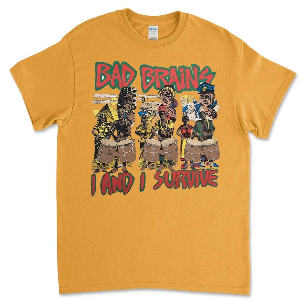 Classic Bad Brains Gift For Fans Men S-235XL Tee 14D529 S разноцветный