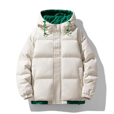 Padded-on Men's Winter New Trend Padded Jacket Couple Bag Clothes Thickened Padded Jacket Men