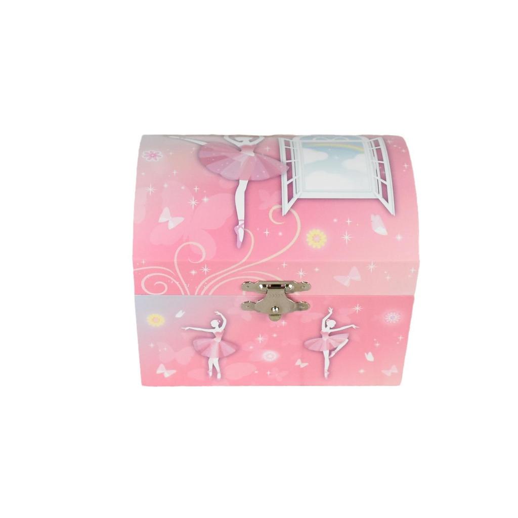 Cross-border Ballet Christmas Music Jewelry Box for Girls - New Year Gift, Children's Toy (40219)