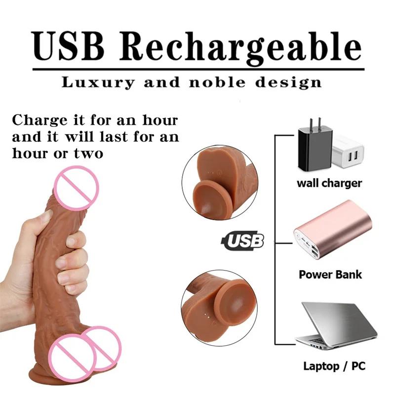 Giant Dildo Machine Aphrodisiac Men's Penianas Prosthesis Suckin Adult Sex Toys Tounge Female Masturbator Silicone Mouth Toys