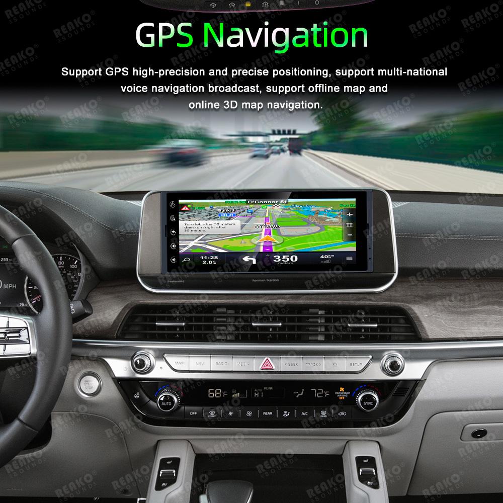 Reakosound 1 Din 6,9palcový Andriod 12 Multimediální přehrávač do auta GPS Navigace BT Wifi USB FM MirrorLink HD autorádio Stereo
