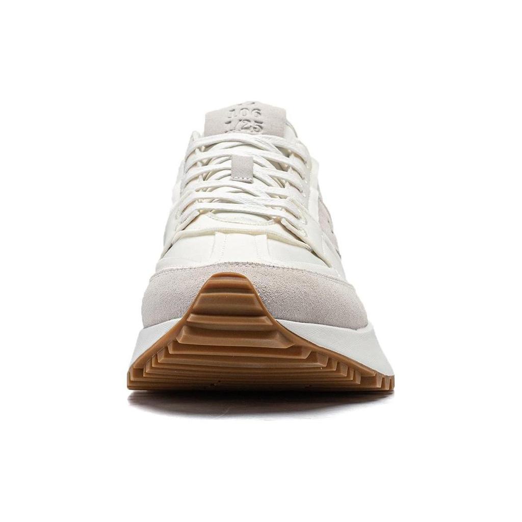 Li Ning 001 Vntg Lightweight Abrasion Resistant Low top Running Shoes Women's White AZGT034-1