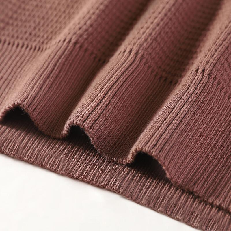 Antonio Men's 100% Long-Staple Cotton Thick Round Neck Sweater