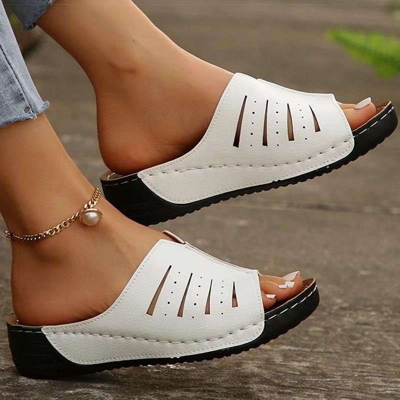 

модные женские босоножки с открытым носком на каблуках босоножки лето 2024 обувь для женщин тапочки летняя обувь женские босоножки на каблуке zapatos mujer 43 белый