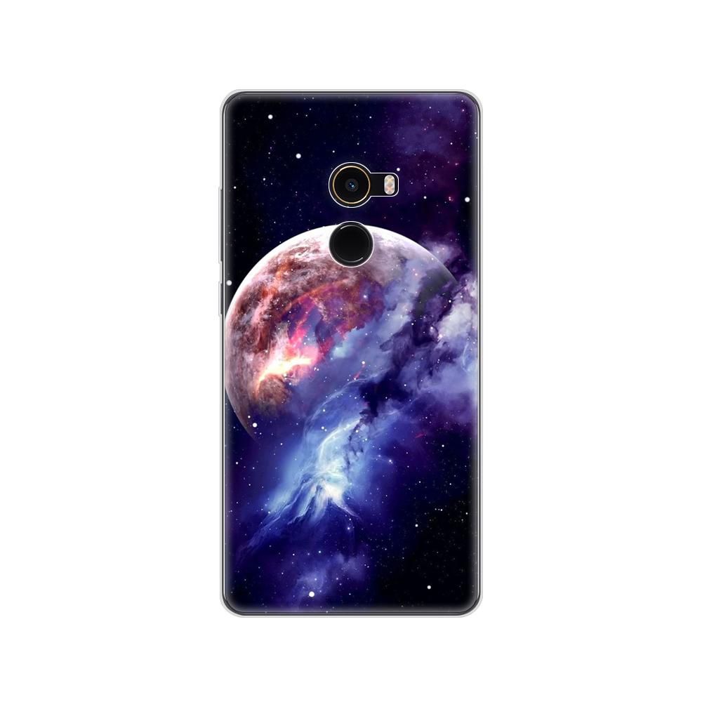 Měkké silikonové pouzdro TPU pro Xiaomi Mix 2 pouzdro pro Xiaomi Mi Mix 2 Mix2 zadní kryt 360 plný ochranný transparentní coque