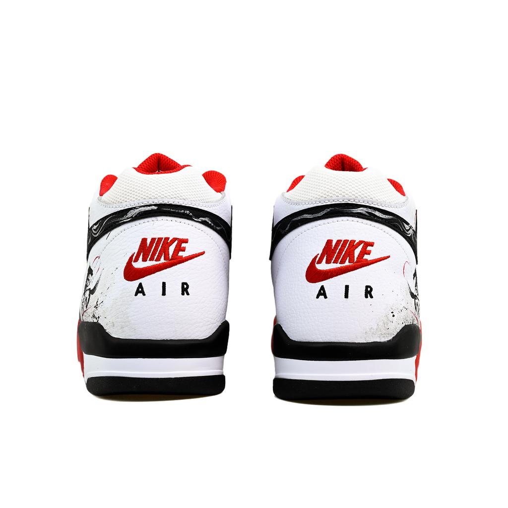 Nike Flight Legacy Abrasion Resistant Coverage Mid Top Vintage Basketball Shoes Men's BQ4212-100(team1599-Box)