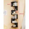 Wall-Mounted Corner Shelf
