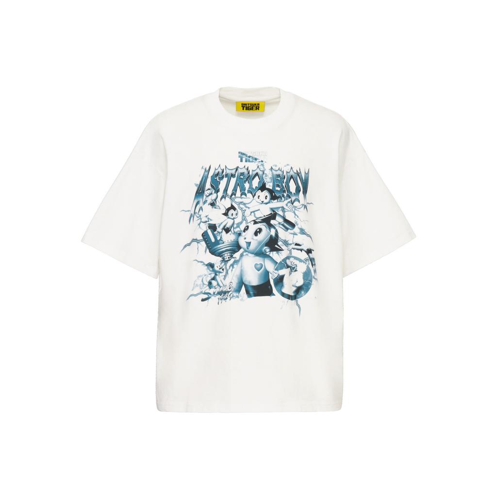 Onitsuka Tiger Denivita Astroboy Oversized Graphic T-Shirt Men tops White 2181B151-101