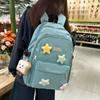 Campus Backpack Women's Backpack Junior High School Student Schoolbag