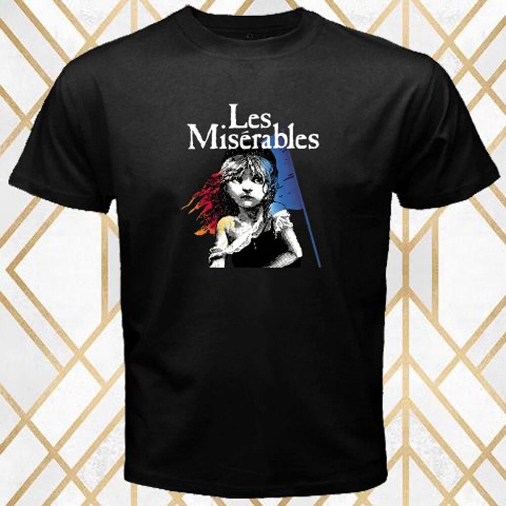 Les Miserables Broadway Show Men s Black S