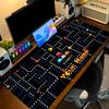 Retro Pacman Custom Name Large Size Mouse Pad Gaming Table Cushion Nonslip Laptop Tablet Big XXL Mat Mini PC Playmat With Lock edge