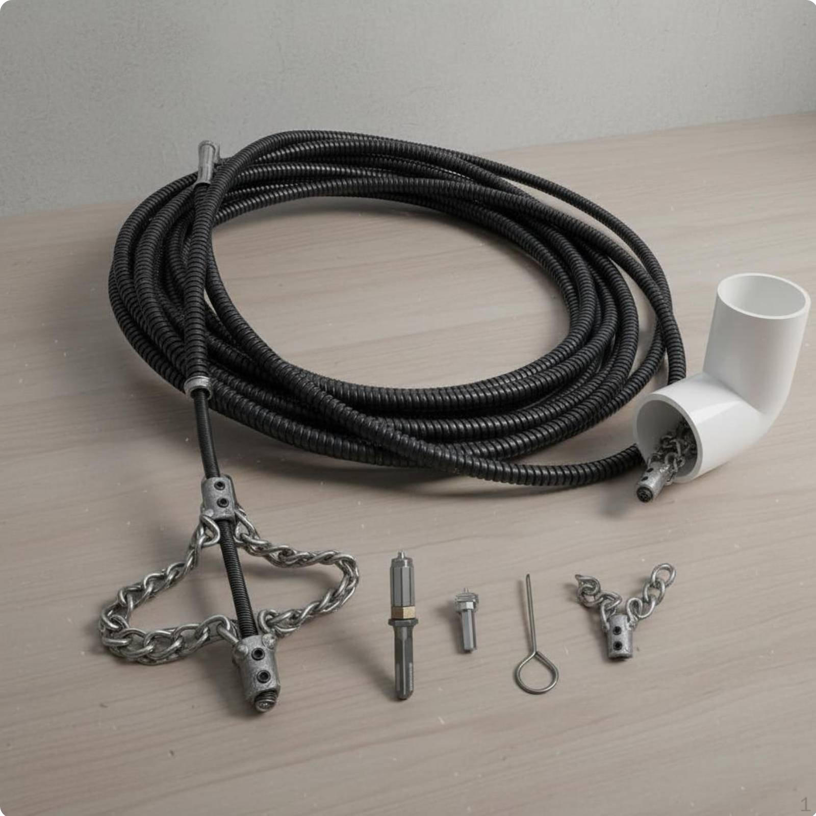 Sewer Cleaning Flexible Shaft Long-Lasting Pipe