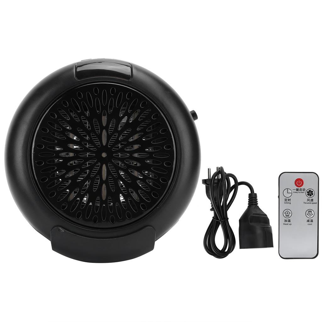 900W Heizlüfter Mini Heim Elektroheizung Warmluftventilator für Bürozimmer