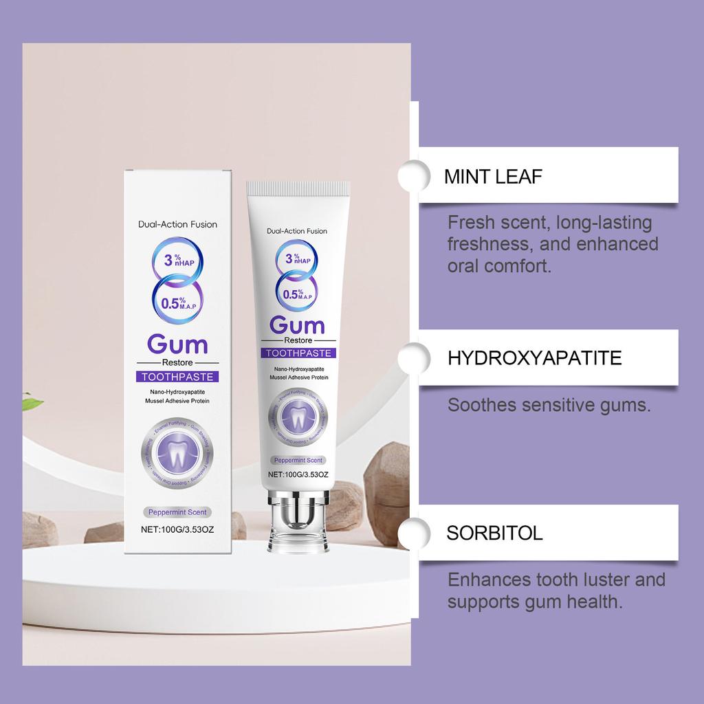 Fresh Toothpaste Oral Health Stain Remover Toothpaste Freshening Breath Oral Care Toothpaste