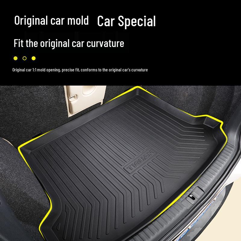 Mitsubishi Delica MiNi Trunk Mat: Eco-friendly, Odorless, Waterproof TPE Cargo Liner